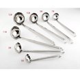 thumbnail image 4 of Rongfmy Ladle -Stainless Steel Long Handle Soup Spoon With Hanging Hook Kitchen 7cm 7, 4 of 9