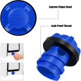 thumbnail image 3 of Cooler Drain Plugs  For Most Rotomolded Coolers Including Most Major Brands Drain Plugs with Leak-Proof Design, 3 of 14