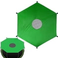 thumbnail image 2 of Trampoline Sun Shade Cover 10ft 12ft 14ft, UV Protection Cloth with Adjustable Straps, Weather-Resistant Outdoor Trampoline Cover for Backyard Playgrounds, 2 of 5