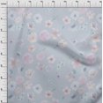 thumbnail image 3 of oneOone Polyester Lycra Fabric Flower Watercolor Print Fabric BTY 56 Inch Wide, 3 of 4
