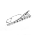 thumbnail image 2 of Shengyu 1pc Men Metal Silver Tone Simple Necktie Tie Bar Clasp Clip Clamp Pin, 2 of 8