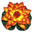 thumbnail image 1 of QualitChoice Artificial Lotus Replacement Simulation Outdoor Garden Park Pond Pool Photography Fake Water Flower Decor Light Red 1 Pc, 1 of 6