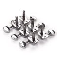 thumbnail image 2 of MesaSe 6 In-Line Semi-Closed Guitar Locking Tuners Tuning Pegs Machines Heads Set for ST Electric Guitar, 2 of 7