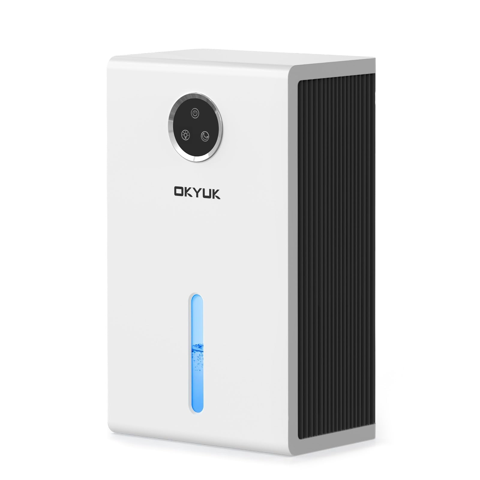OKYUK Dehumidifier, 95 oz dehumidifiers for home,1000 sq. ft Dehumidifiers for Bedroom with 7 Colors LED Light, Ultra Quiet & Auto Shut off dehumidifiers for basements Ideal for R