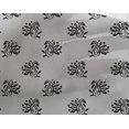 thumbnail image 4 of oneOone Georgette Viscose Fabric Paisley Block Printed Fabric 1 Yard 42 Inch Wide, 4 of 4