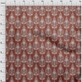 thumbnail image 4 of oneOone Cotton Jersey Brick Red Fabric Block Craft Projects Decor Fabric Printed By The Yard 58 Inch Wide-L0, 4 of 5