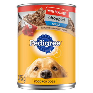 Pedigree Chopped Adult Wet Dog Food With Real Beef
