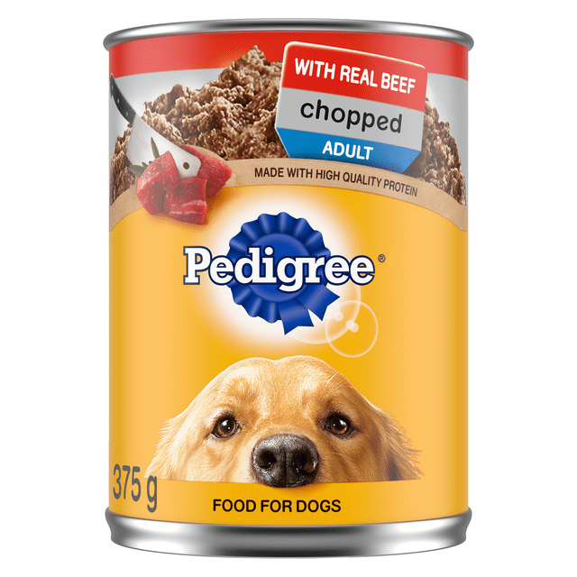 Pedigree Chopped Adult Wet Dog Food With Real Beef
