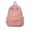 Pink, variant on Feltree Large Capacity Backpack for Women Middle School and College Student Campus Bag Simple Versatile Daypack with Multiple Compartments for Travel and Daily Use