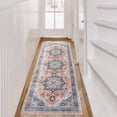 thumbnail image 1 of BY COCOON 2'6"x8' Runner Rug| Carpet Runner Kitchen Rug Kitchen Runner Washable Rug Entryway Rugs Hallway Runner Kitchen Mat Small Rug Runners Rugs for Hallway Non Slip Kitchen Carpet (80 Cm x 244 Cm), 1 of 7