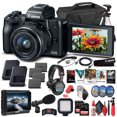 thumbnail image 1 of Canon EOS M50 Mirrorless Camera W/ 15-45mm Lens Black 2680C011  - Pro Bundle, 1 of 8