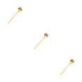 thumbnail image 4 of Ruiboury Exquisite Stainless Steel Mixing Spoon For Tea Essential For Tea Lovers Essential For Tea Drinking Stainless Steel Spoon dog paw gold 1 3Set, 4 of 6