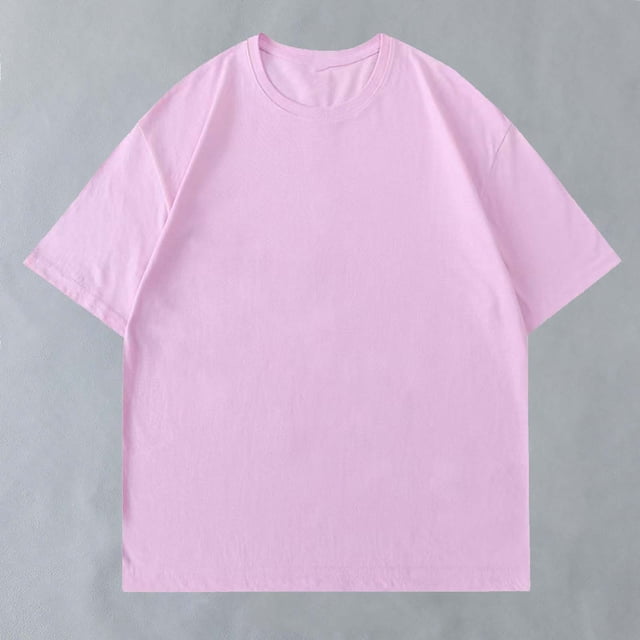 Weiqiqre Tshirts Shirts for Men Basic Short Sleeve Crew Neck Tee Top Tshirts Active Regular Big Size