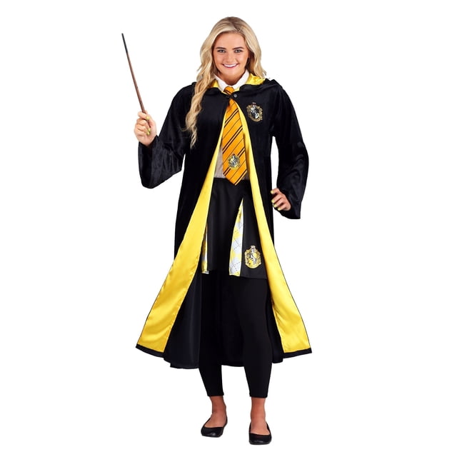 Harry Potter Peignoir Hufflepuff de Luxe pour Adulte