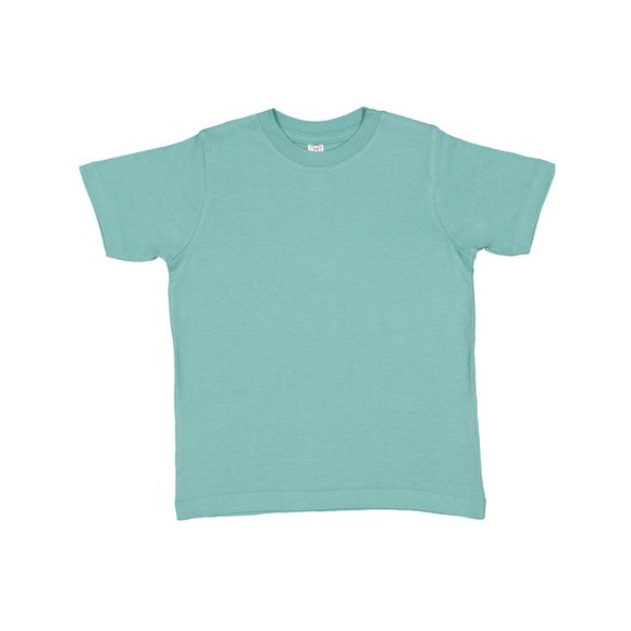 Rabbit Skins Toddler Fine Jersey Tee 3321 Saltwater 5/6
