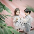 thumbnail image 4 of Imperméable Réutilisable Plus Épais Poncho de Pluie Veste Imperméable pour Enfants Garçon Fille, Transparent, m, 4 of 7