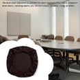 thumbnail image 2 of Waterproof Office Desk Chair Seat Cover, PU Leather Chair Covers, Stretchable Rotating Computer Chair Slipcovers Protector Coffee (Only Cover), 2 of 10