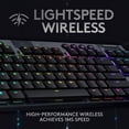 thumbnail image 1 of Clavier gaming mécanique RVB sans fil LIGHTSPEED Logitech G915 TKL sans pavé numérique - GL Tactile, 1 of 6