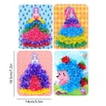 thumbnail image 2 of Birdeem Toys for Boys, Gifts for Boys, 4 Pcs Kids Princess Dress Up Theme Art and Crafts Set for Boys Age 4-12 Puzzle Poke in Painting Diy Animals Toy Gift for Activity Game Birthday, Kids Art Set, 2 of 6