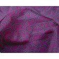 thumbnail image 4 of oneOone Silk Tabby Fabric Leaves & Swirl Block Print Sewing Fabric BTY 42 Inch Wide, 4 of 4