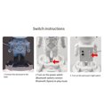 thumbnail image 3 of maskred Astronaut Constellation Star Projector With 360° Projection Angle Adjustable, 3 of 6