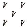 thumbnail image 1 of relayinert Durable And Rustproof Metal House Number Plaque Impeccable Door Decoration Easy To Install Metal Letters House Numbers B17--V 5Set, 1 of 6