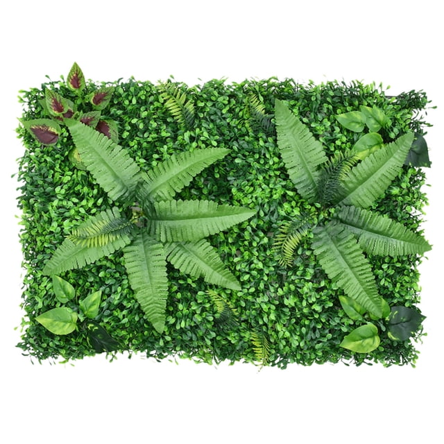 CEHVOM Green Plant Wall Simulation Plant Wall Decoration Living Room Interior Background Flower Wall Green Wall Hanging Plastic Fake LawnDoor Fence Fence Protection Clearance