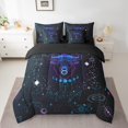 thumbnail image 2 of YST Psychedelic Celestial Bedding Set, 7-Piece, Queen, 2 of 4