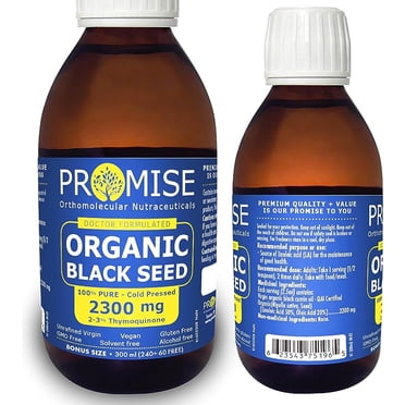Huile de Graines Noires - 300 ml 2300 Mg
