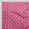 thumbnail image 3 of oneOone Georgette Viscose Fabric Rabbit Block Printed Craft Fabric BTY 42 Inch Wide, 3 of 4