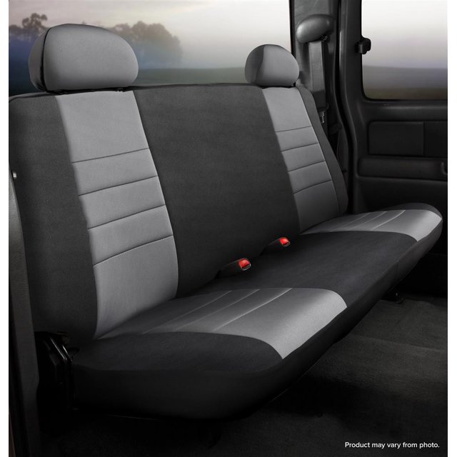 Fia Seat Cover NP95-12 GRAY Neo; Bench Seat; Neoprene; Gray; For One Row