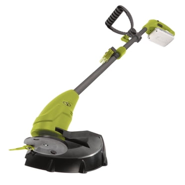 Sun Joe 24V-GT10-LTE 24-Volt iON+ Cordless Lightweight Stringless Grass Trimmer Kit | 10-inch | W/ 2.0-Ah Battery + Charger