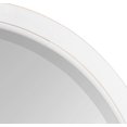 thumbnail image 3 of Kate and Laurel Hogan Farmhouse Arch Mirror, 20 x 30, Rustic White, Decorative Modern Wall Mirror for Display, 3 of 7