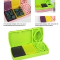 thumbnail image 4 of Transemion Household Portable Pill Storage Box Splitter Outdoor Hiking Camping Tablets Organizer Adults Case Container Green 1Set, 4 of 6