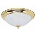 thumbnail image 3 of Good Earth Lighting Trieste 15-inch Direct Wire Flush Mount Light, Polished Brass, 3 of 4