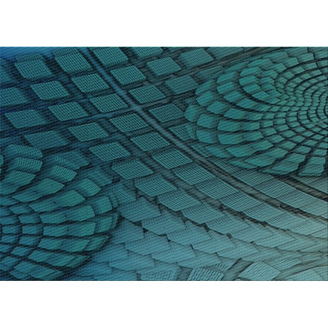 Ahgly Company Machine Washable Indoor Rectangle Transitional Deep Teal Green Area Rugs, 2' x 5'