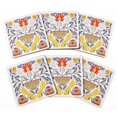 thumbnail image 1 of Inkdotpot Set of 6 Drink Coasters DecorativeNon,SlipCork Base4-inch Square PrintedCoastersEasy Clean- Animals, 1 of 8