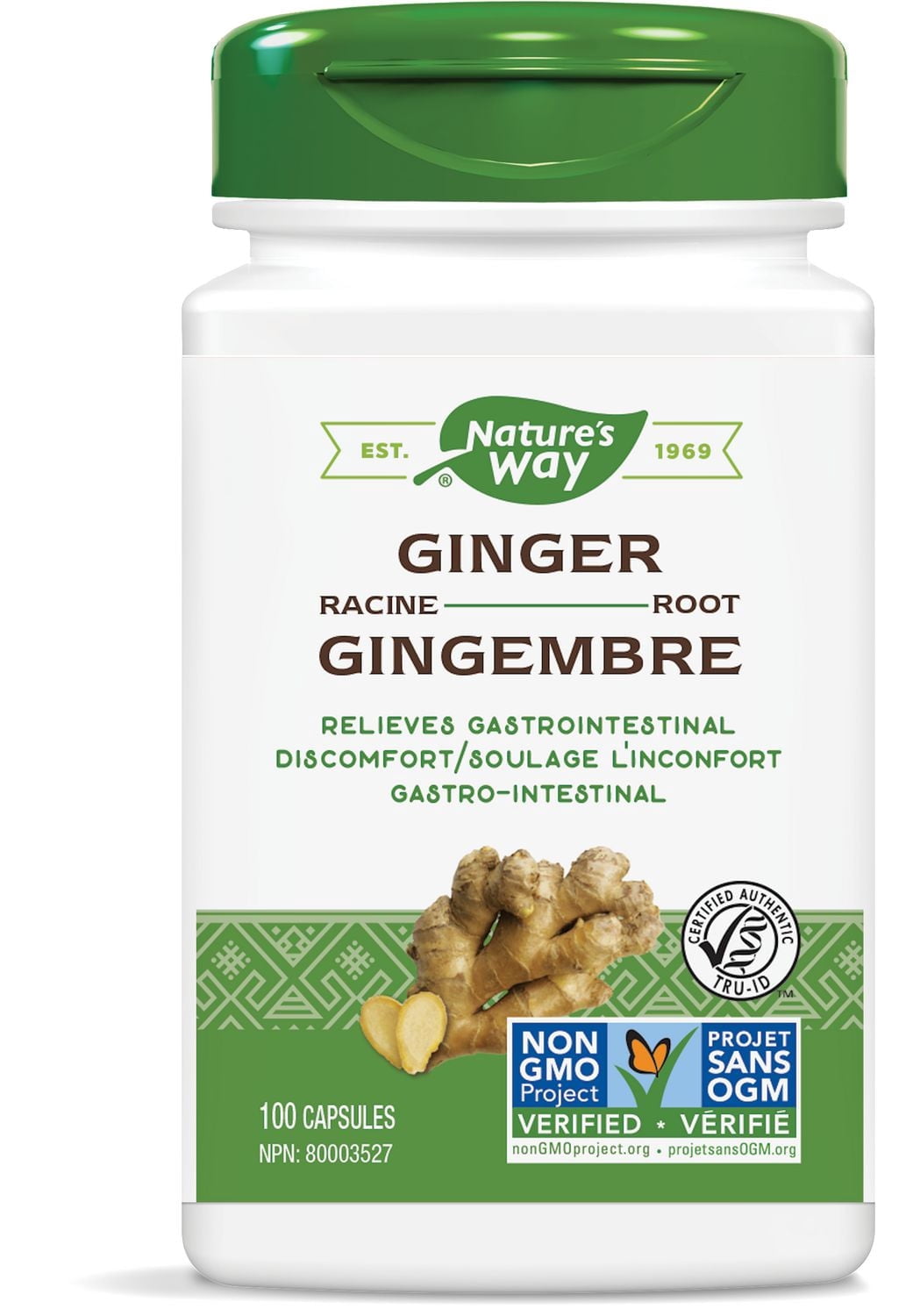 Nature's Way Ginger Root Capsules