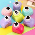 thumbnail image 2 of MasteelfCA Mini Paper Punch Handmade DIY Handmade Paper Hole Puncher Scrapbooking Craft Punch Machine For Festival Papers and Greeting (Apple), 2 of 4