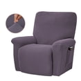 thumbnail image 4 of DEBGFS Stretch Recliner Sofa Covers Non Slip Furniture Protector Soft Thick Covers with Elastic For Home New,milky, 4 of 6