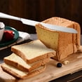 thumbnail image 2 of Stainless Steel Serrated Bread Knife Long Handle Kitchen Baking Cake Slicer, 2 of 4