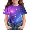 thumbnail image 1 of Jamicy T-Shirts Amusants pour Filles Cadeau pour Enfants Garçons Filles T-Shirts Graphiques 3d Cool Col Rond T-Shirt Unisexe Manches Courtes Hauts Tees, 1 of 1