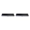 thumbnail image 4 of maskred Metal Jewlery Case Display Box Organizer Storage for Diamond Polish Silver 2Set, 4 of 6