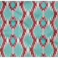 thumbnail image 4 of oneOone Organic Cotton Poplin Twill Fabric Aztec Ikat Print Sewing Fabric BTY 42 Inch Wide, 4 of 4