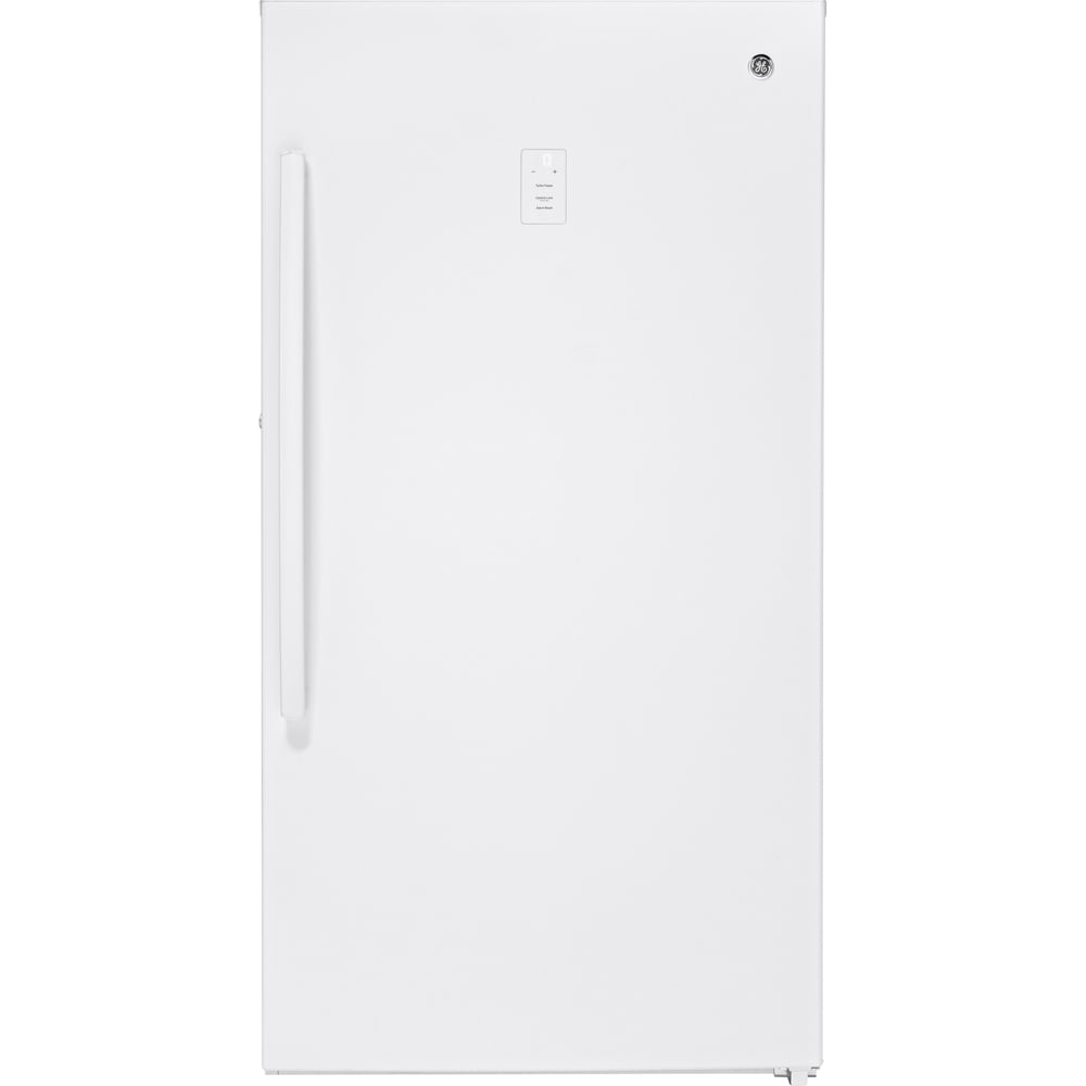 GE 17.3 Cu. Ft. Frost Free Upright Freezer White FUF17DLRWW