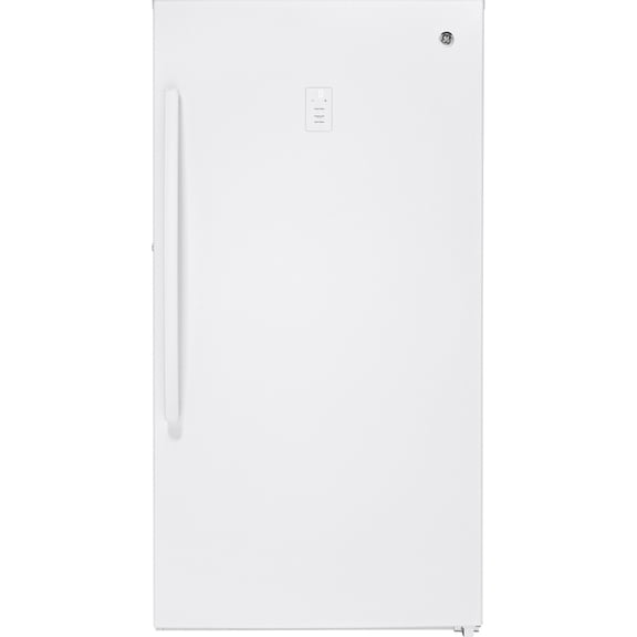 GE 17.3 Cu. Ft. Frost Free Upright Freezer White FUF17DLRWW