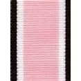 thumbnail image 2 of Polypropylene Grosgrain Ribbon, 0.375in x 100 yards, Pink Brown Trax, 2 of 4
