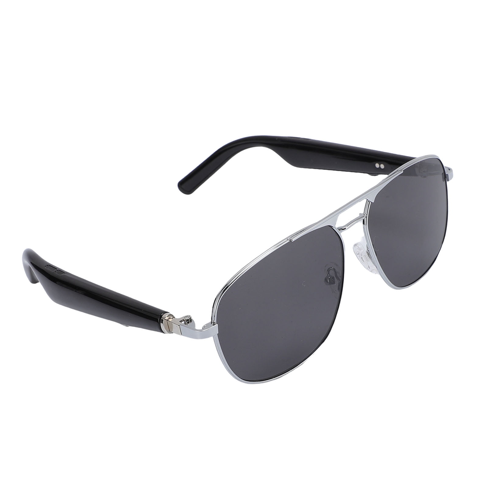 Lunettes de Traduction IA, Lunettes Intelligentes avec Traduction en Temps Réel de 100+ Langues, Micro et Haut-Parleur Intégrés pour Appels, Musique et Voyages