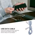 thumbnail image 3 of KONTONTY Fast Charging Cable Type C Type-C Usb Cable TPE Sky-blue for Charger 1 PCS, 3 of 6