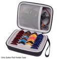 thumbnail image 2 of Guitar Pick Holder Case Compatible for Fender, ChromaCast, D'Addario, JIM DUNLOP, Bolopick, Guitar Accessory Storage Pouch (black), 2 of 5